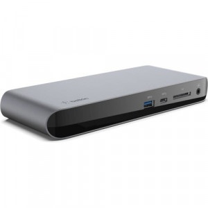 Belkin Thunderbolt 3 Dock Pro USB C Laptop Docking station MacOS & Windows, Dual 4K @60Hz - for Notebook