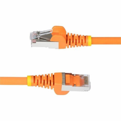 25ft Orange CAT6a Ethernet Cable -NLOR-25F-CAT6A-PATCH