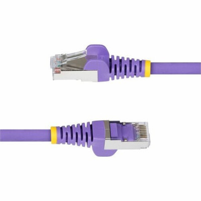 5ft Purple CAT6a Ethernet Cable- NLPL-5F-CAT6A-PATCH