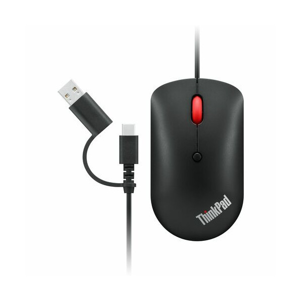 Lenovo ThinkPad USB-C Wired Compact Mouse