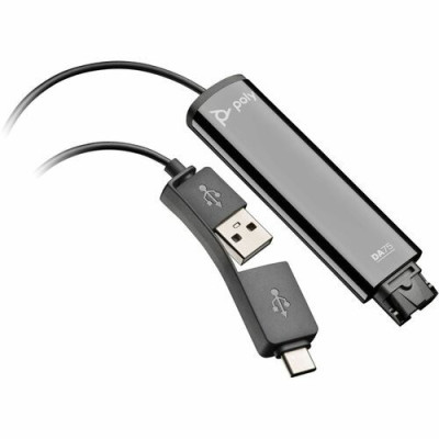 Poly DA75 USB to QD Black Adapter -786C6AA