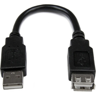 6IN USB 2.0 EXTENSION CABLE USB