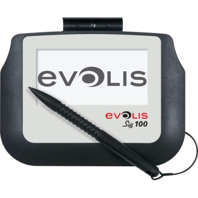 Evolis Sig100 Signature Pad - Backlit LCD -ST-BE105-2-UEVL