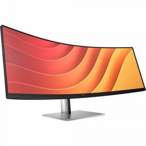 HP E45c G5 45" Class Dual Quad HD (DQHD) Curved Screen LED Monitor - 32:9 - Black, Silver - 44.5" Viewable