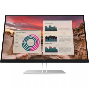 HP E27u G4 27" Class WQHD LCD Monitor - 16:9 - 27" Viewable - In-plane Switching (IPS) Technology - Edge WLED Backlight