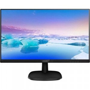 Philips 273V7QJAB 27" Class Full HD LCD Monitor - 16:9 - Textured Black - 27" Viewable - In-plane Switching (IPS) Technology