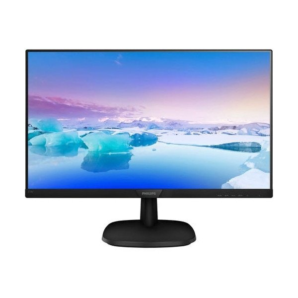 Philips 273V7QJAB 27" Class Full HD LCD Monitor - 16:9 - Textured Black - 27" Viewable - In-plane Switching (IPS) Technology