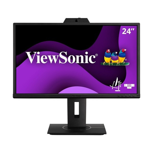 ViewSonic Graphic VG2440V 24" Class Webcam Full HD LED Monitor - 16:9 - Black - 23.8" Viewable