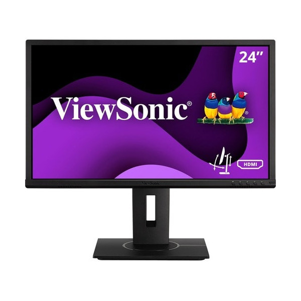 ViewSonic Graphic VG2440 24" Class Full HD LED Monitor - 16:9 - Black - 23.6" Viewable - Multi-domain Vertical Alignment