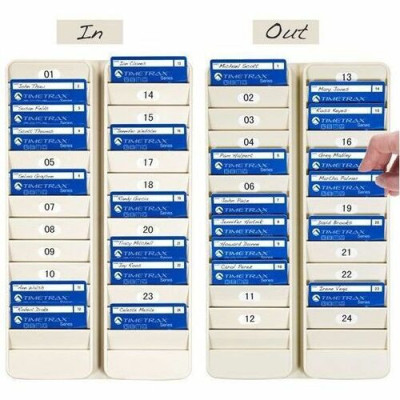 500-24 24 POCKET BADGE RACK