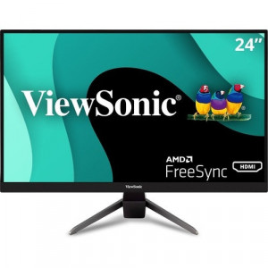 ViewSonic Entertainment VX2467-MHD 24" Class Full HD LED Monitor - 16:9 - Black - 23.8" Viewable