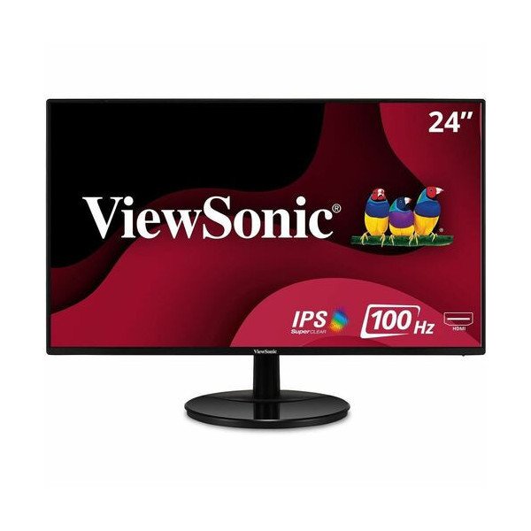 ViewSonic Value VA2459-smh 24" Class Full HD LED Monitor - 16:9 - Black - 23.8" Viewable - In-plane Switching