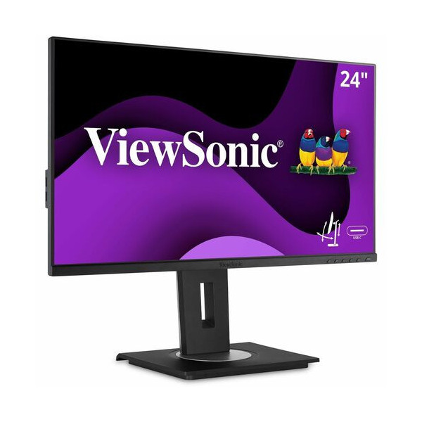 ViewSonic Graphic VG2456 24" Class Full HD LED Monitor - 16:9 - Black - 23.8" Viewable - In-plane Switching
