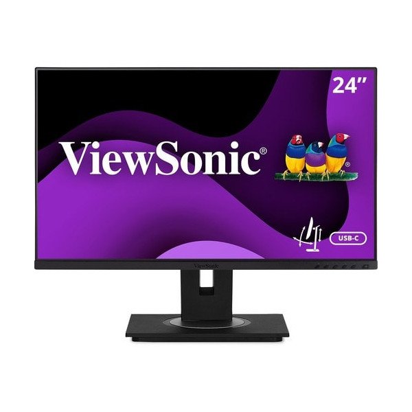 Viewsonic 24" Display, IPS Panel, 1920 x 1080 Resolution - 23.8" Viewable - In-plane Switching (IPS) Technology - LED Backlight