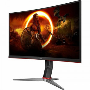 AOC CQ32G2S 32" Class QHD Curved Screen Gaming LED Monitor - 16:9 - 31.5" Viewable - Vertical Alignment (VA)