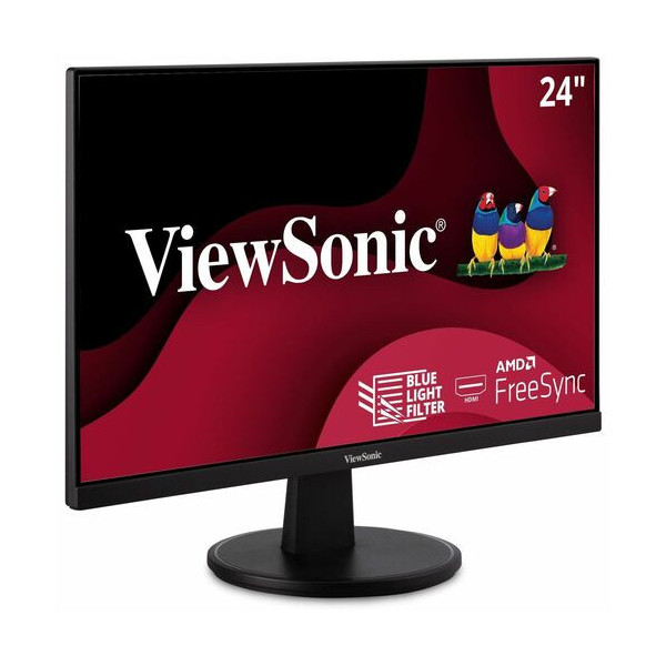 ViewSonic Value VA2447-MH 24" Class Full HD LED Monitor - 16:9 - Black - 23.8" Viewable - Multi-domain Vertical Alignment