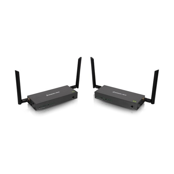 IOGEAR Long Range Wireless 4K Video Transmitter and Receiver Kit with Local Passthrough