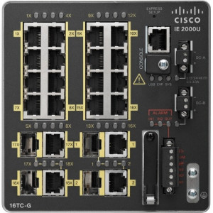 Cisco IE-2000-16TC-G-E Ethernet Switch -IE-2000-16TC-G-E