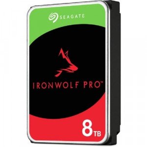 Seagate IronWolf Pro ST8000NT001 8 TB Hard Drive - 3.5" Internal - SATA (SATA/600) - Conventional Magnetic Recording