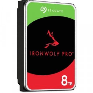 Seagate IronWolf Pro ST8000NT001 8 TB Hard Drive - 3.5" Internal - SATA (SATA/600) - Conventional Magnetic Recording