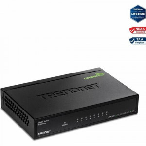 TRENDnet 8-Port Gigabit GREENnet Switch -TEG-S82G