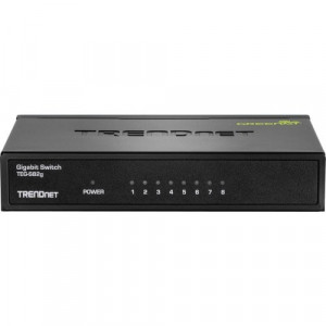 TRENDnet 8-Port Gigabit GREENnet Switch -TEG-S82G