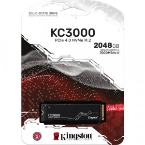 Kingston KC3000 2 TB Solid State Drive -SKC3000D/2048G