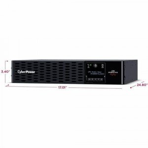 CyberPower Smart App Sinewave PR3000RTXL2UACN 3000VA Rack/Tower UPS - 2U Rack/Tower - AVR - 3 Hour Recharge