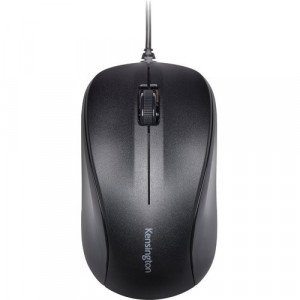 Kensington Wired Mouse for Life - Optical - Cable - USB - Scroll Wheel - 3 Button(s) - Symmetrical