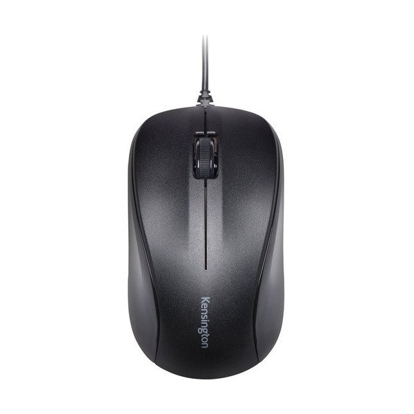 Kensington Wired Mouse for Life - Optical - Cable - USB - Scroll Wheel - 3 Button(s) - Symmetrical