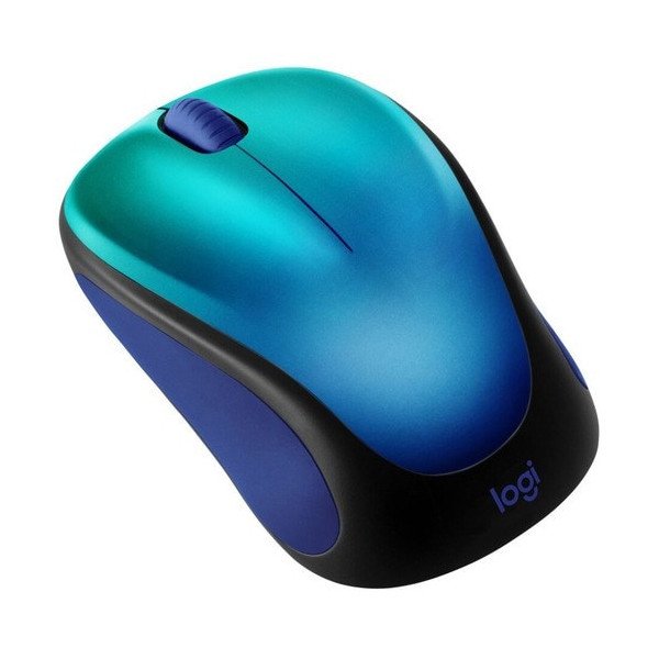 Logitech Design Collection Limited Edition Wireless Mouse with Colorful Designs - USB