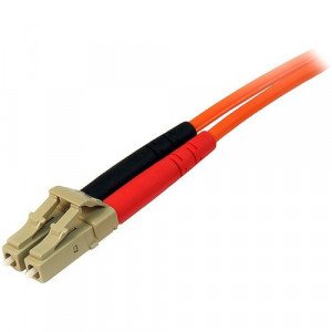 StarTech.com 3m Fiber Optic Cable - Multimode Duplex 50/125 - LSZH Fiber Jumper Cord - LC/LC