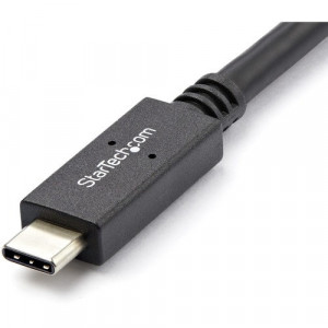 StarTech.com 1m 3 ft USB C Cable with Power Delivery (5A) - M/M - USB 3.1 (10Gbps)