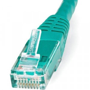 StarTech.com 20ft CAT6 Ethernet Cable - Green Molded Gigabit - 100W PoE UTP 650MHz