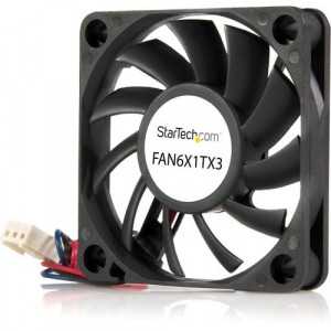 StarTech.com 60x10mm Replacement Ball Bearing Computer Case Fan w/ TX3 Connector - 60mm - 4000rpm