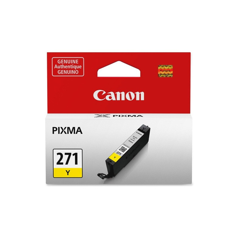 Canon CLI-271Y Original Ink Cartridge - Inkjet - Yellow