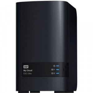 Western Digital WDBVBZ0000NCH-NESN WD Diskless My Cloud EX2 Ultra Network Attached Storage -WDBVBZ0000NCH-NESN