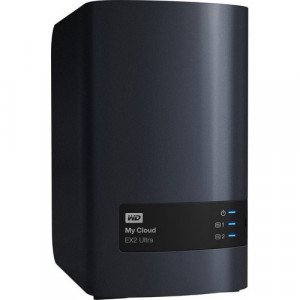 Western Digital WDBVBZ0000NCH-NESN WD Diskless My Cloud EX2 Ultra Network Attached Storage -WDBVBZ0000NCH-NESN