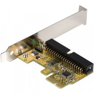 StarTech.com 1 Port PCI Express IDE Controller Adapter Card - Add a 2-channel IDE port to a computer through a PCI Express slot