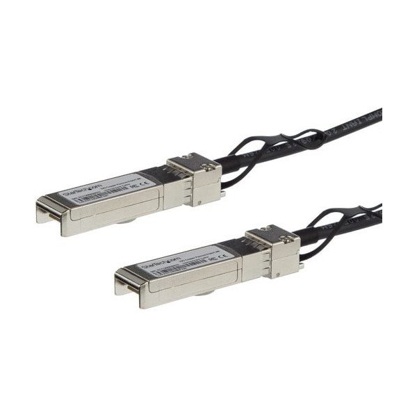 StarTech.com 0.5m 10G SFP+ to SFP+ Direct Attach Cable for Cisco SFP-H10GB-CU0-5M 10GbE SFP+ Copper DAC 10Gbps Passive Twinax