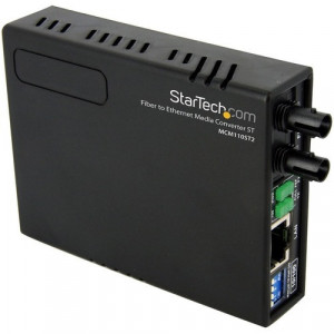 StarTech.com 10/100 Multi Mode Fiber Copper Fast Ethernet Media Converter ST 2 km - Convert and extend a 10/100 Mbps Ethernet