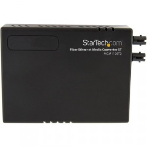 StarTech.com 10/100 Multi Mode Fiber Copper Fast Ethernet Media Converter ST 2 km - Convert and extend a 10/100 Mbps Ethernet