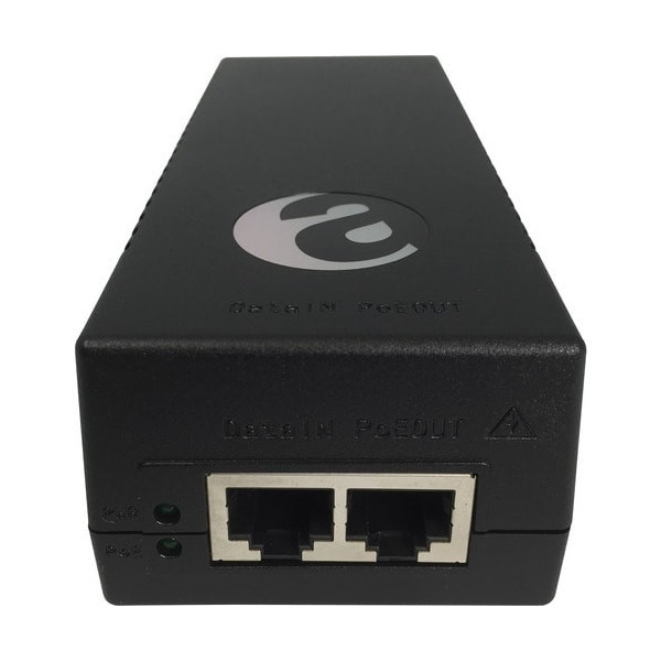 Amer PIG30 10/100/1000 Power over Ethernet Injector - 110 V AC, 220 V AC Input - 10/100/1000Base-T Input Port(s) - 30 W