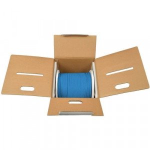 Tripp Lite 1000FT PVC CMR CAT 6 SOLID UTP BULK CABLE BLUE 1000' - for Network Device - 1000ft - Blue