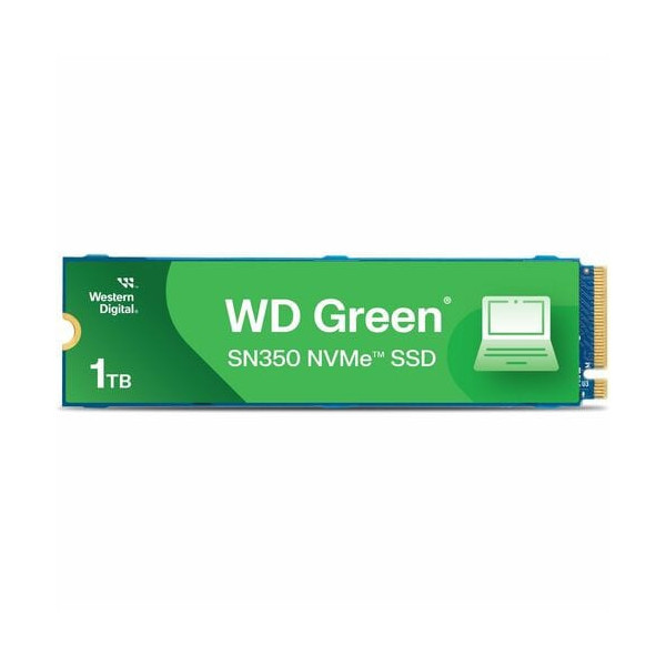 Western Digital Green SN350 WDS100T3G0C 1 TB Solid State Drive - M.2 2280 Internal - PCI Express