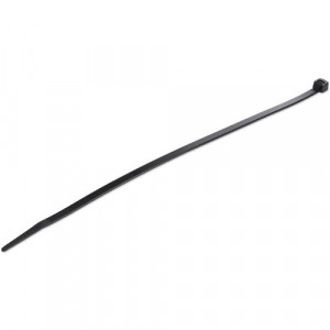 StarTech.com 10"(25cm) Cable Ties, 2-5/8"(68mm) Dia, 50lb(22kg) Tensile Strength, Nylon Self Locking Ties