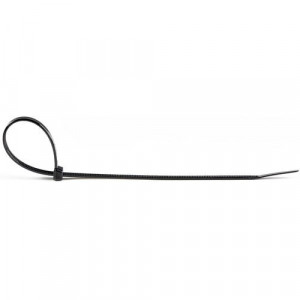 StarTech.com 10"(25cm) Cable Ties, 2-5/8"(68mm) Dia, 50lb(22kg) Tensile Strength, Nylon Self Locking Ties
