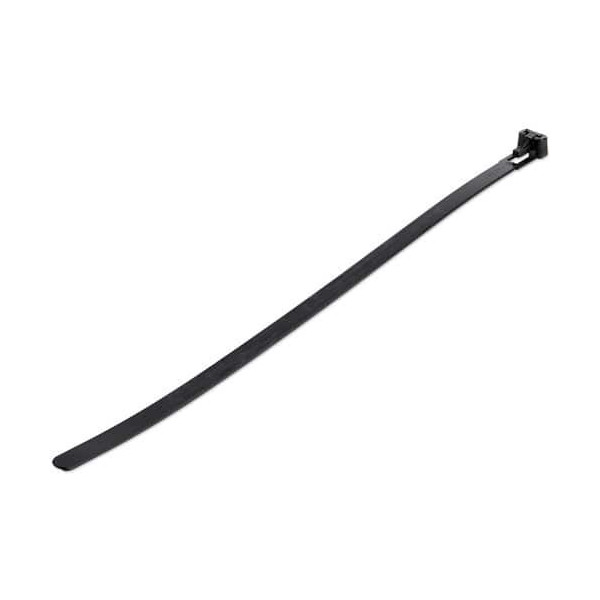 StarTech.com 10"(25cm) Reusable Cable Ties, 2-1/2"(65mm) Dia. 50lb(22Kg) Tensile Strength, Nylon, In/Outdoor, UL Listed