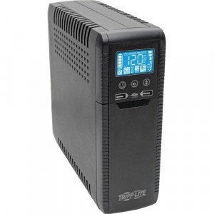 Tripp Lite by Eaton ECO1000LCD 1000VA Tower UPS - Tower - AVR - 7 Hour Recharge