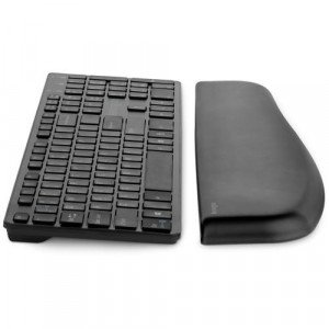 Kensington ErgoSoft Wrist Rest for Standard Keyboards - 0.60" (15.24 mm) x 17.52" (445.01 mm) x 3.98" (101.09 mm) Dimension